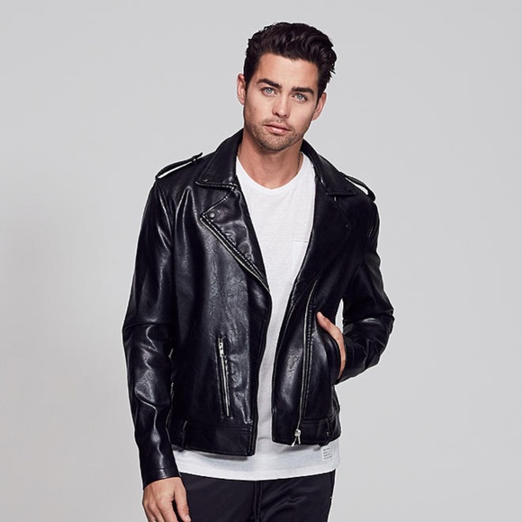 Adam Levine Collection Jackets Coats Adam Levine Mens Classic Biker Jacket Poshmark